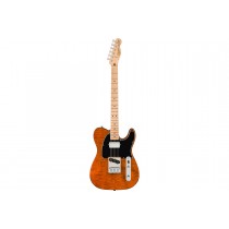 SQUIER by FENDER AFFINITY SERIES TELECASTER FLAME MAPLE TOP MOCHA